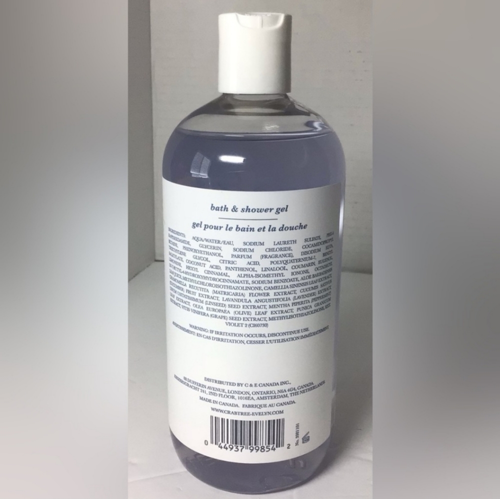 Nantucket Briar Crabtree & Evelyn Bath Gel - Picture 2 of 2